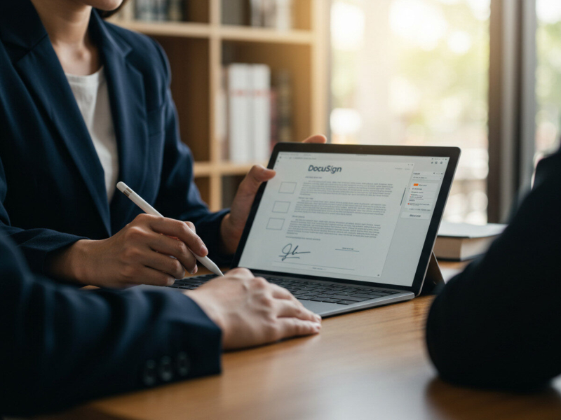 Effortless E-Signatures for Legal Documents - Verified by FangWallet