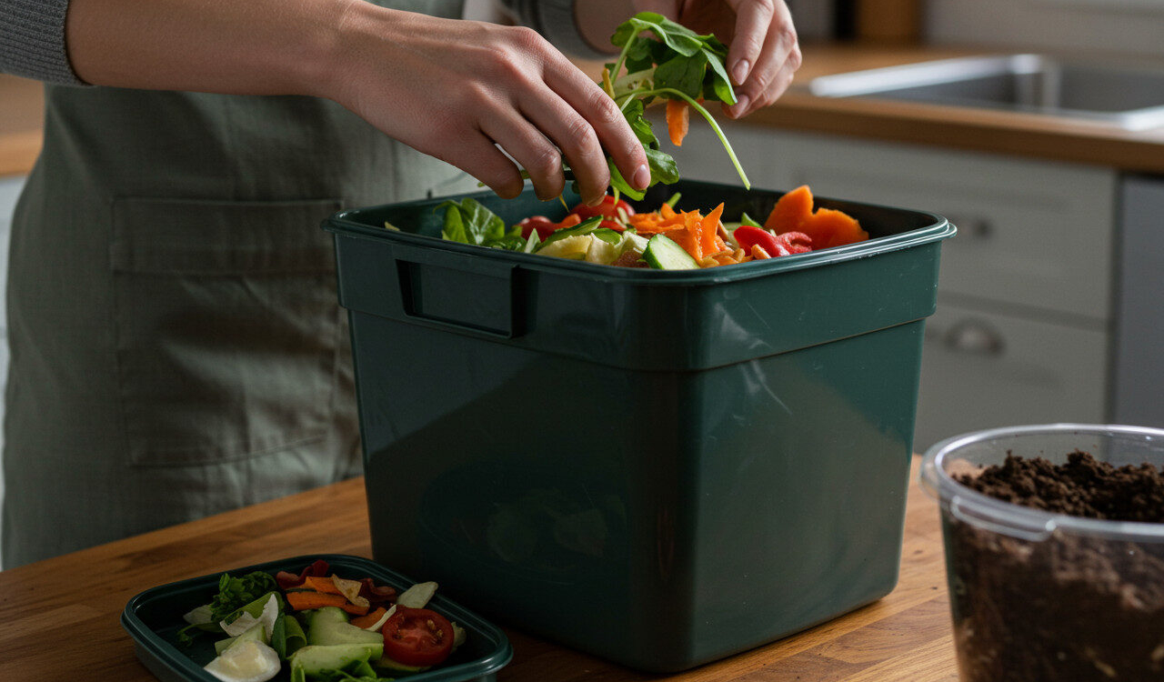 How to Compost at Home Without a Yard - Verified by FangWallet
