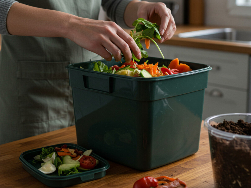 How to Compost at Home Without a Yard - Verified by FangWallet