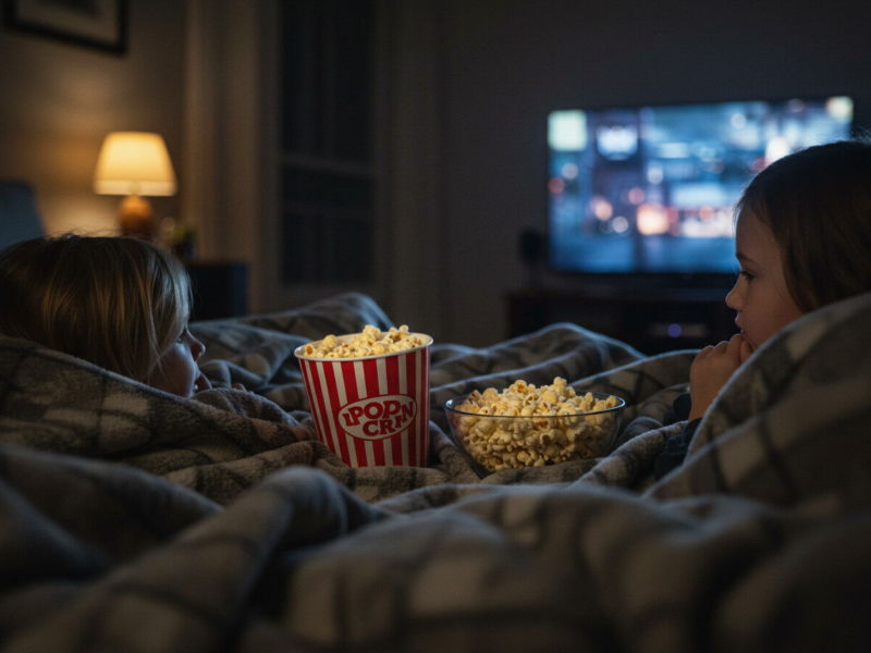 Family Movie Night Ideas on a Budget - Verified by FangWallet