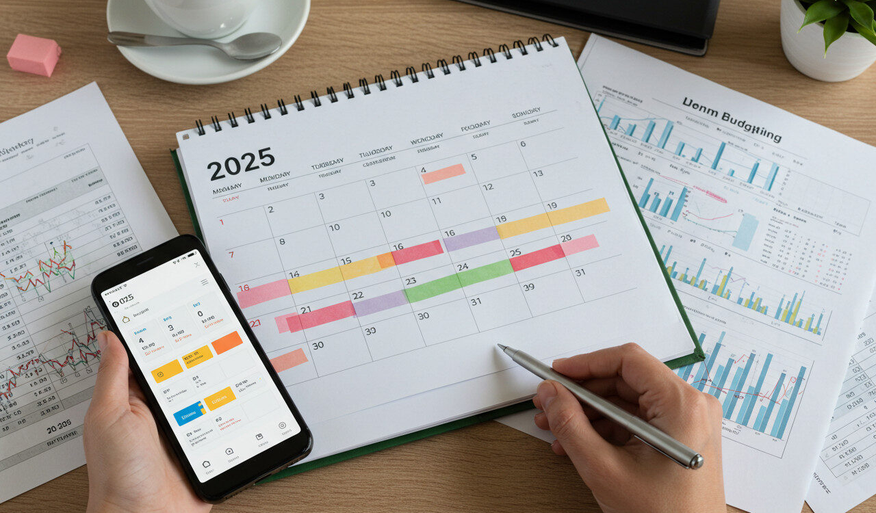 Personal Finance Calendar 2025: How to Organize Income, Expenses and Goals - Verified by FangWallet