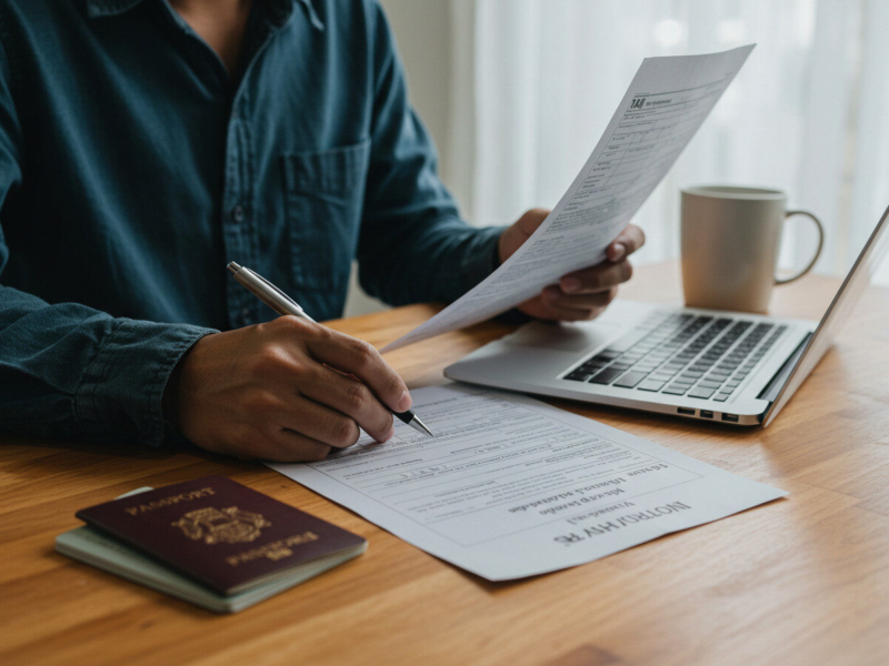 W-8 BEN Tax Form for Non-U.S. Individuals - Verified by FangWallet