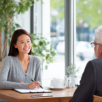 meeting with a financial planner